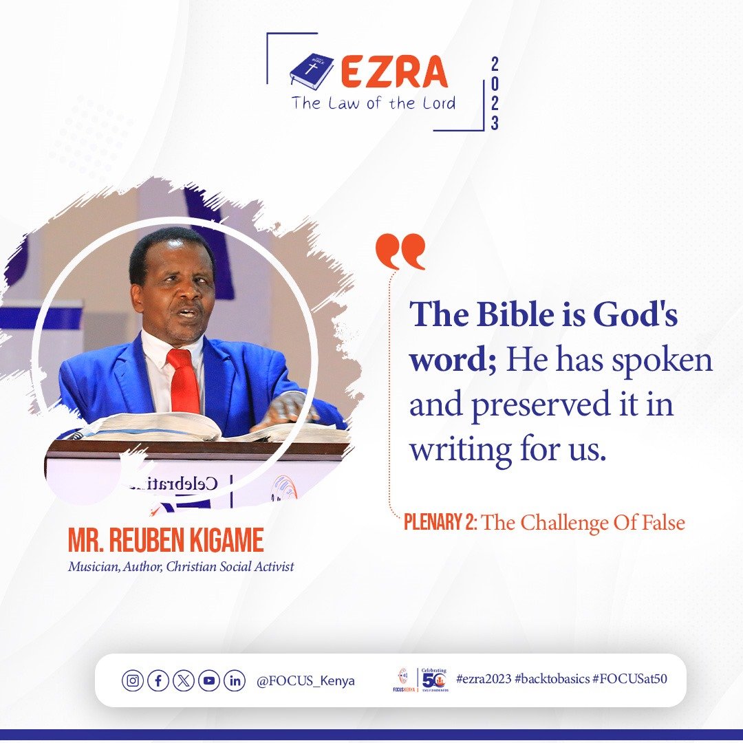 CHIROMOCAMPUSCU's tweet photo. Plenary 2 went down tonight π₯
The challenge of False Doctrine by Mr. Reuben Kigame
#ezra2023
#FOCUSat50
#backtobasics https://t.co/5g6XcssLR7