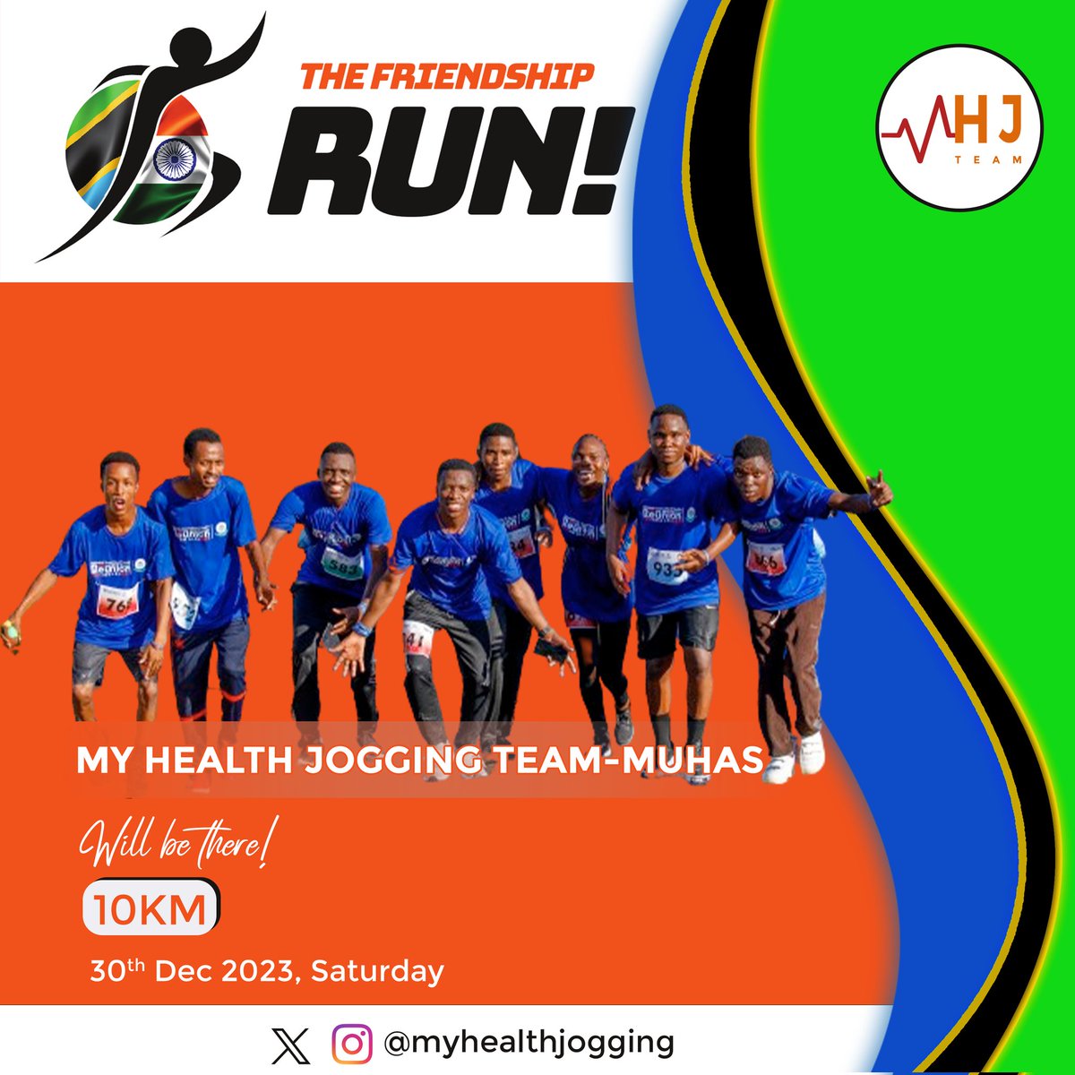 myhealthjogging's tweet photo. Towards the #LastLongRun #FriendshiRun tomorrow 30th Dec 2023 @myhealthjogging team will be there all the way from @muhimbiliuniver
Join us whenever you see us tomorrow, our route distance will be 10KM🔥🔥
Meet you there✊️ https://t.co/bnuhXbamZj