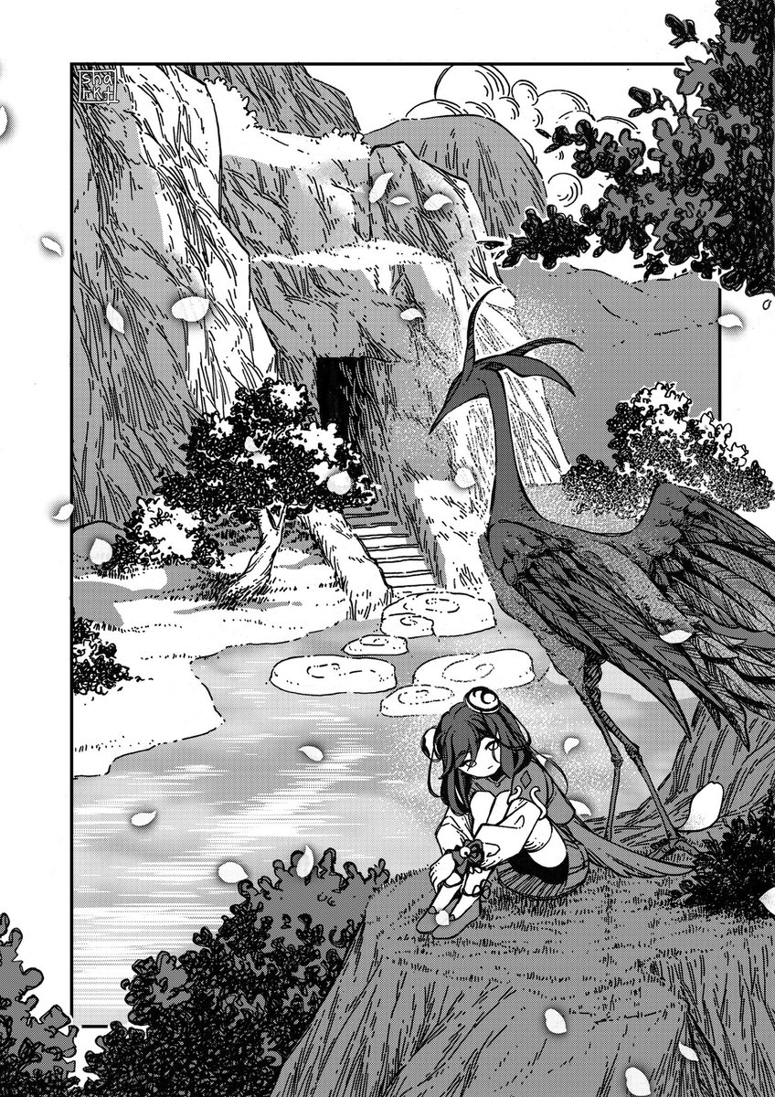 While ago i drew an art for immortals zine(<a href="/immortalszine/">Immortals of Teyvat | Leftover Shipped</a>), and fgot to post the full. So here we are! 
They extended it’s leftover sales, so i guess i’m not so late:3

(I still rlly like this work despite my artstyle was changed sm)