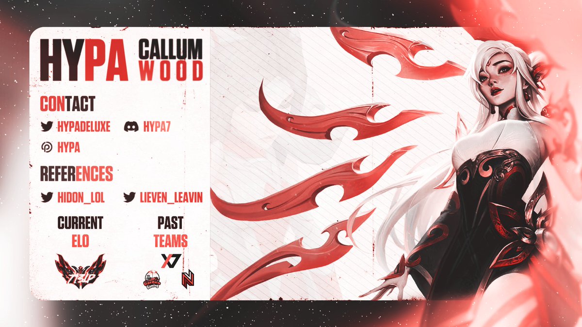 The iron fortress is back,  After a strong 2023 with <a href="/GardenGamingGG/">Garden Gaming</a>, I am now LFT for 2024 Div 2+ as a toplaner
NLC resident

Refences
<a href="/Hidon_LoL/">Hidon alt</a> 
<a href="/Lieven_Leavin/">Lieven</a> 
RT's appreciated 😚