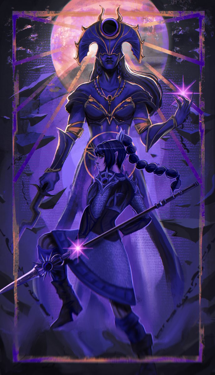 captainsalsaa's tweet image. Chosen of Shar 🌙 #shadowheart #bg3