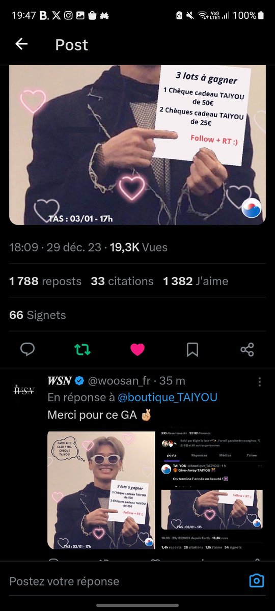 Nox_idd's tweet photo. @boutique_TAIYOU Merci pour le GA 🙌 https://t.co/hXlMV5oJxq