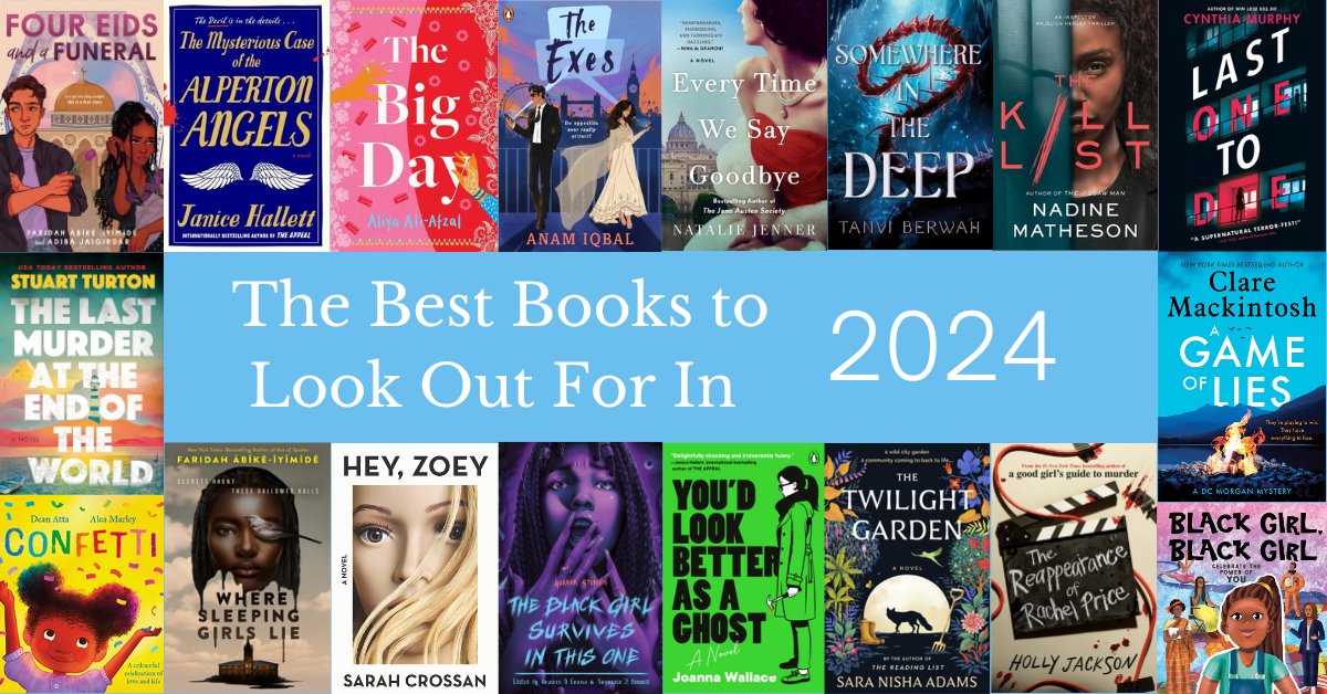 Not only will it be graced with a new year, but 2024 will give book lovers some exciting books they can’t wait to get their hands on! Check out the full list! bit.ly/47xcBkd @NatalieMJenner @SarahCrossan @faridahlikestea @JaniceHallett @DeanAtta @AAAiswriting