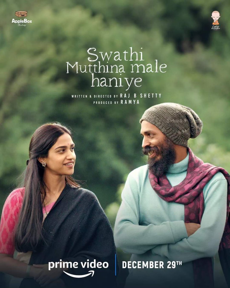 Such a beaut... Don't miss it! ❣️😭

#SwathiMutthinaMaleHaniye