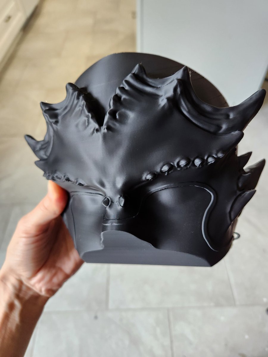 Another new mould for lilith latex pieces needed so i printed a high resolution piece on the flashforge adventurer 5M pro