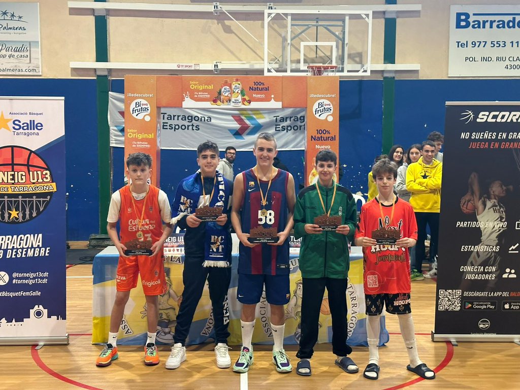 RCNT_BALONCESTO's tweet photo. 🏀🌊Muchas felicidades👏a nuestros⛹️‍♂️pre-infantiles @RCNTenerife que se han proclamado Campeones en su categoría del reconocido @torneigu13cdt celebrado en tierras catalanas.
Además, Josera Rivero, entró en el quinteto ideal del Torneo💪
Magnifico resultado y mejor experiencia🌊🏀 https://t.co/LOD4kLjfZx