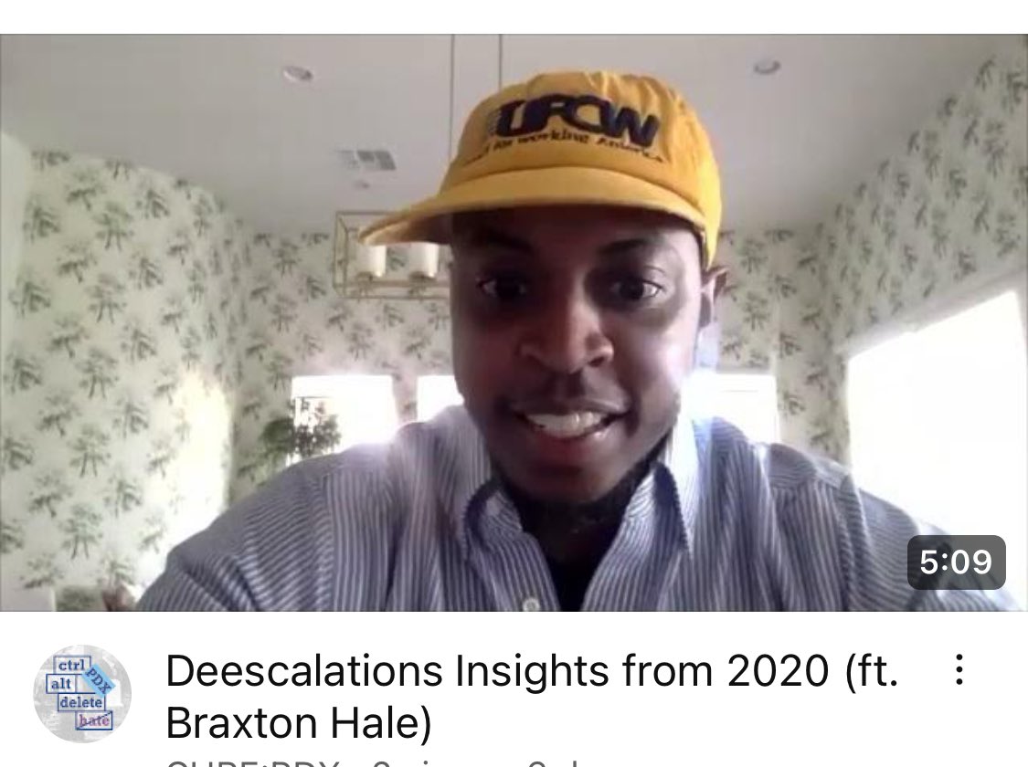 What do the protests of 2020 offer in terms of insights about de-escalation? youtu.be/yQWuMv4JfGs?si…