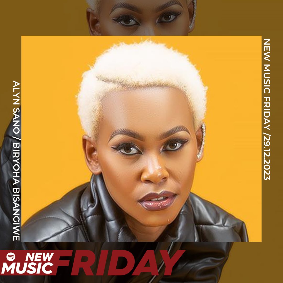 spotifyrwanda's tweet photo. "✨ Diving into the Gakondo vibes for the last Friday of 2024. 🌙 Let our smooth melodies blend with tradition, creating a serene farewell to the year on its final day. 🎶 #NewMusicFriday
@RutiJoel
@alynsano
@chris_kai_ https://t.co/iOk9mJ07eI