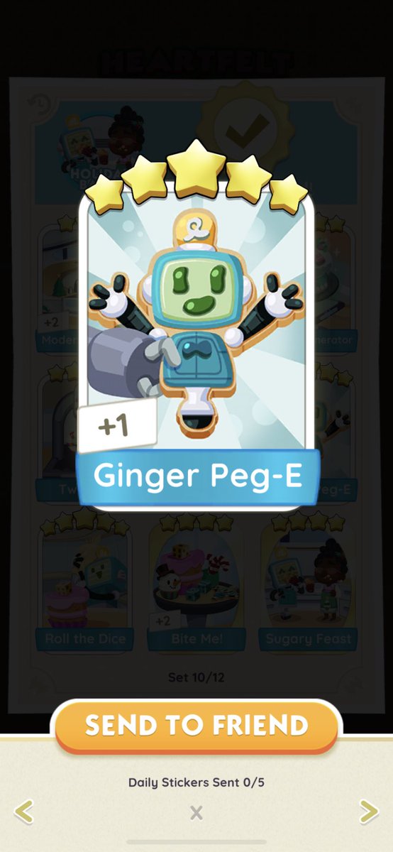 glassicle's tweet photo. wtt lft monopoly go stickers trading 
#MonopolyGoTrade 

have: 
ginger peg-e

want:
binge-watching https://t.co/TICOvgyUNE