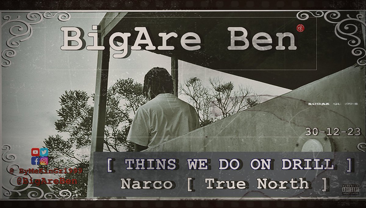 bymekings1999's tweet photo. ๐
New Video Alert โ ๏ธ
This 30_12_23 We Dropping Visuals For EtyMoloGy Rap By BigAre Ben. โ๏ธโ๏ธ
Audio :
BigAre Ben - Things We Do On Drill
https://t.co/X3wmKEsOGi
NARCO True North
https://t.co/EjUuy6nzQB
๐ดByMe_KinGz
#BigAreben #EtyMoloGyrap
#Hiphop
#africandrill #sadrill https://t.co/YiT7zI4uyy