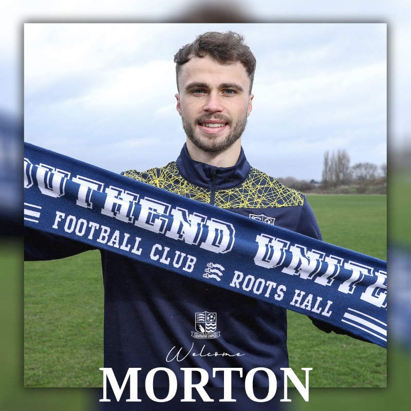 SUFCRootsHall's tweet photo. Welcome, James Morton! ✍️

24-year-old midfielder James Morton has completed a transfer to the Club from Weston-super-Mare! 🦐