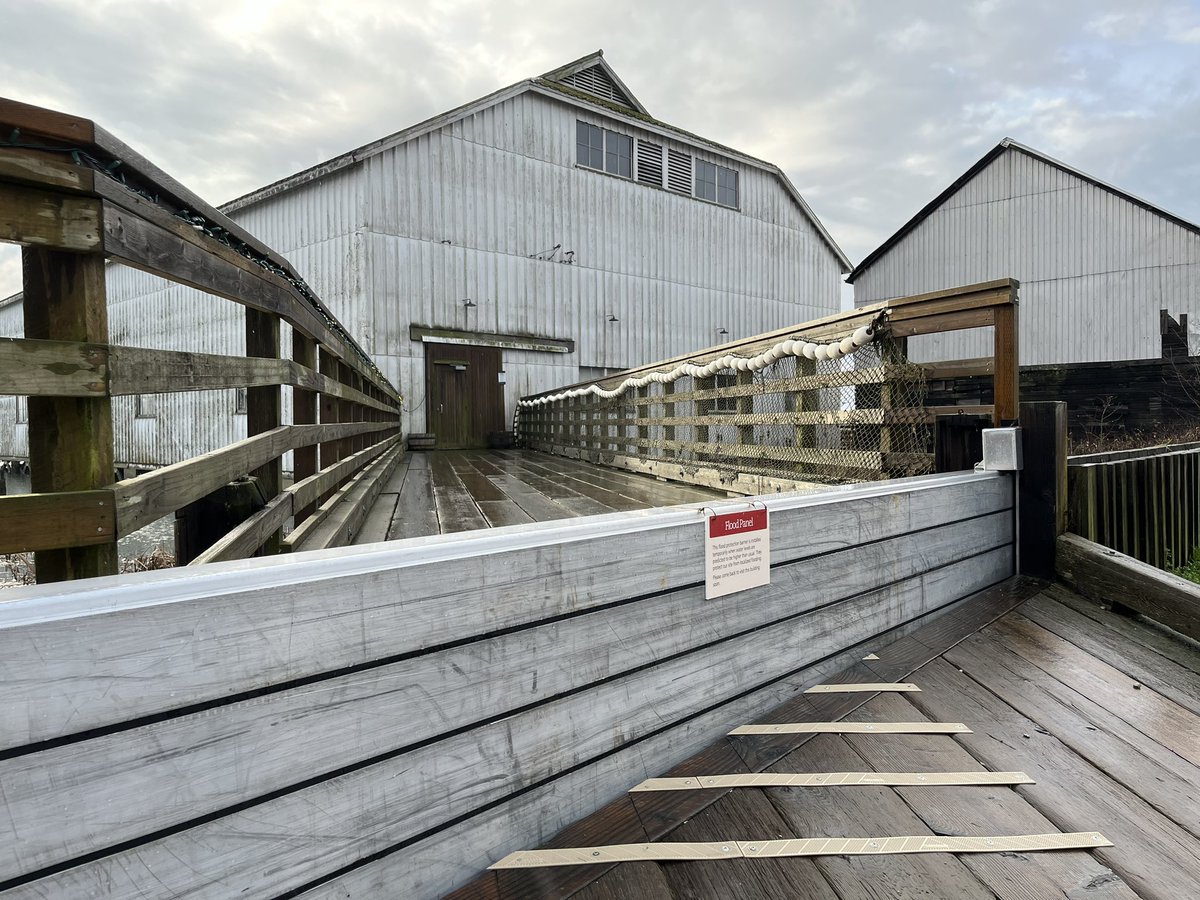 Last few days of the year until the heritage buildings close for the season - visit 12-4pm until December 31st. A reminder that the Seine Net Loft and Britannia Shipyard building are closed due to seasonal tides. #Steveston