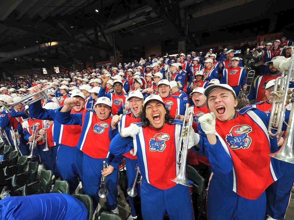Proud to be a Jayhawk ❤️💙 #RockChalk
