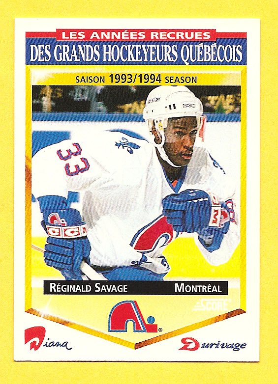 Un pionnier. 
Un battant.

RIP Réginald Savage.