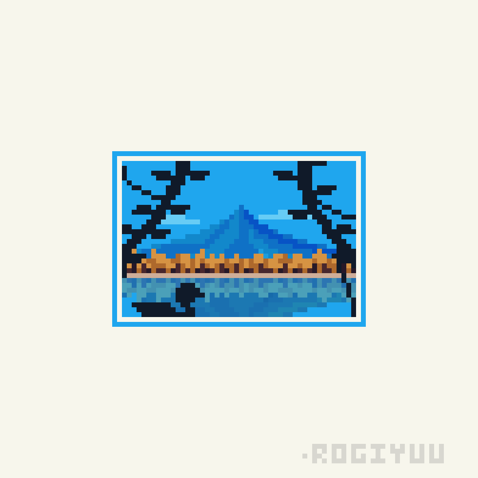 rogiyuu's tweet photo. painting no.2 : Lake View

48x32 px
#pixelart #ドット絵 https://t.co/KAg8O1bMhQ