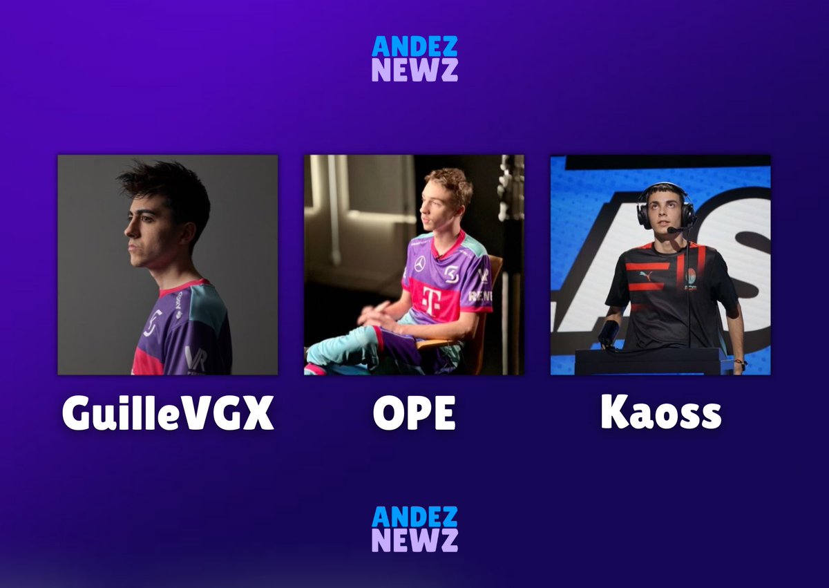 AndezNewz's tweet photo. GuilleVGX, OPE y Kaoss se retiran de SK Gaming.

No volveremos a verlos jugando para el equipo durante 2024, aunque no se niega la posibilidad de que alguno de ellos pueda regresar.

#BrawlStars #StarrToon