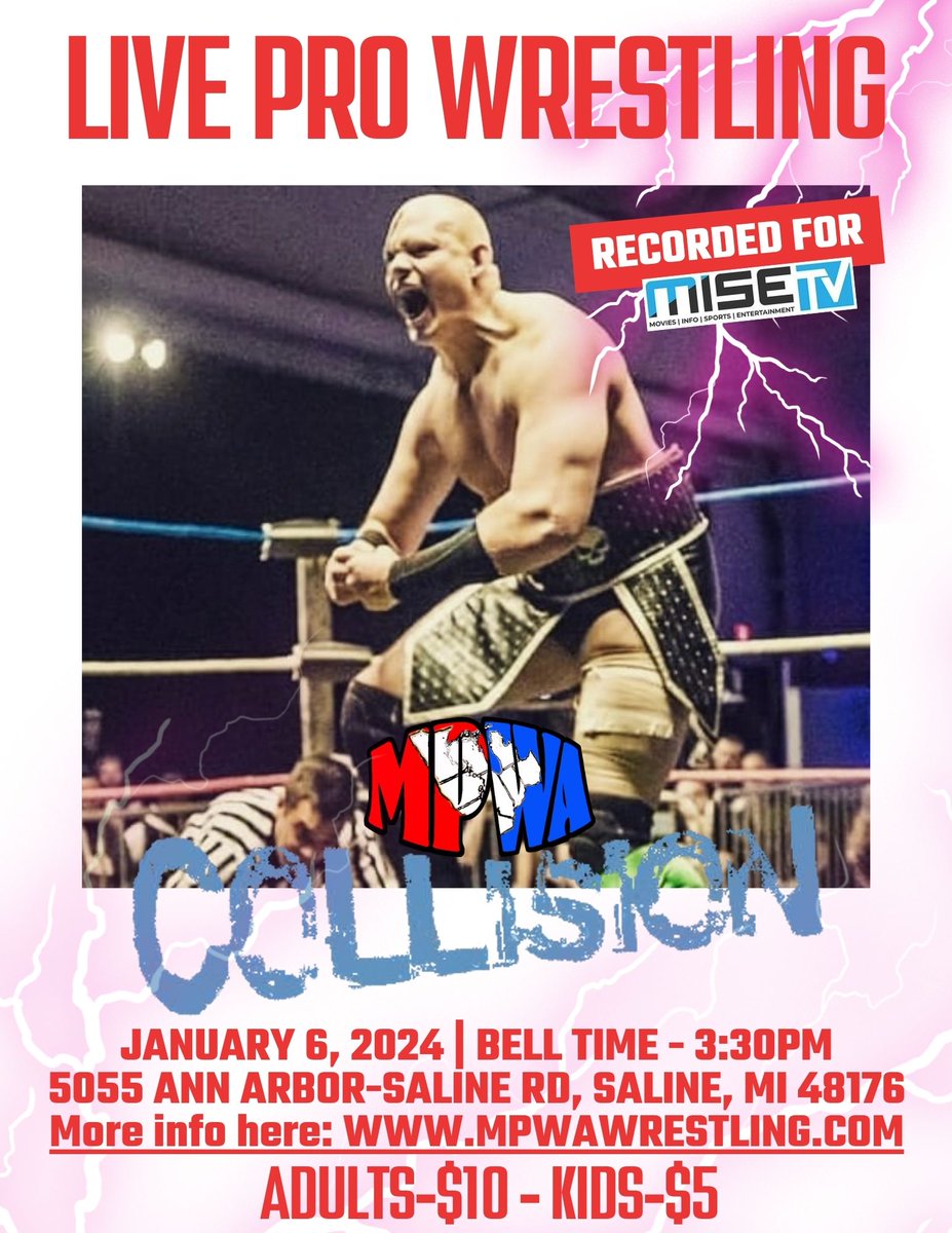 MPWAwrestling's tweet photo. Visit our website at https://t.co/frGrZ2X6u4 for tickets. https://t.co/5YIPloFX2M