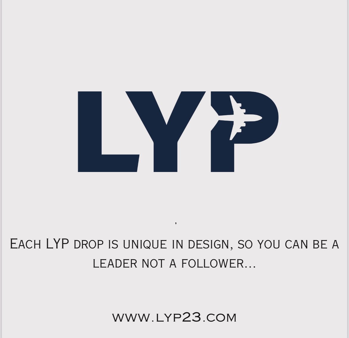 The 2nd LYP range ‘23’ drops in January. Strictly limited edition. Strictly high quality. Strictly classic style. 🛬#IYKYK