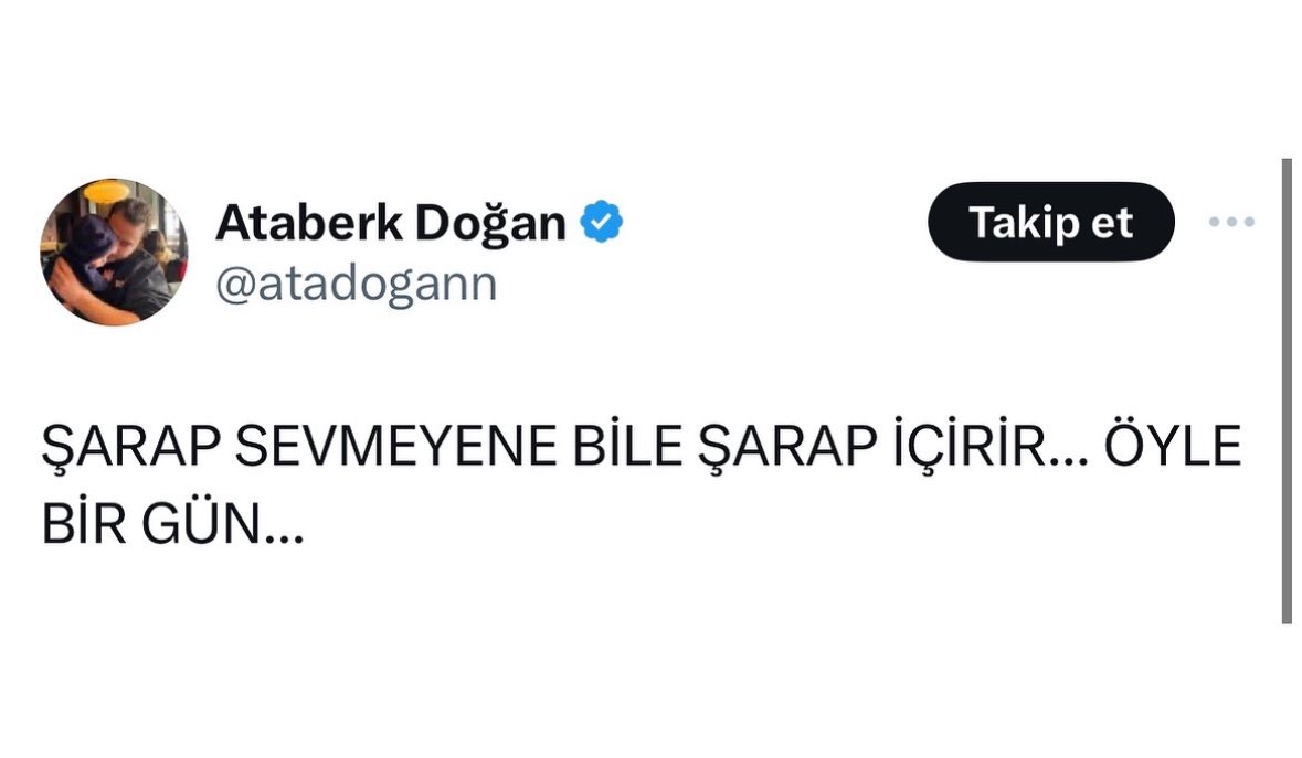 İçiyoruz bugün🍷