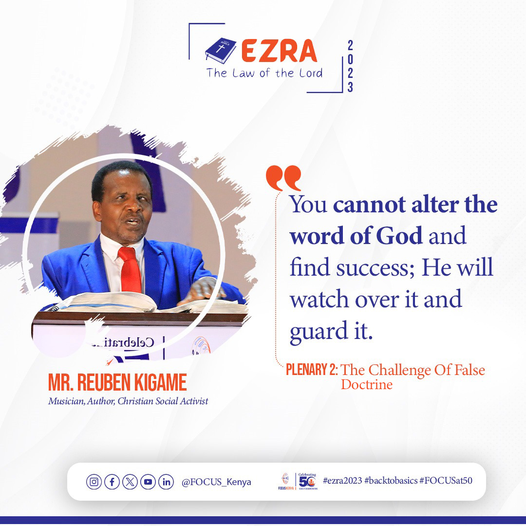 focuskenya's tweet photo. Plenary 2 went down tonight π·
The challenge of False Doctrine by Mr. Reuben Kigame
#ezra2023
#FOCUSat50
#backtobasics https://t.co/dGWDMhZn7P