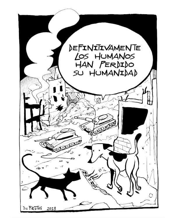 MSdeFrutos's tweet photo. Humanos
#StopGazaGenocide #SoluciónYAConflictoIsraelPalestina
#SolutionNowIsraelPalestineConflict https://t.co/u9SLZ7B1be