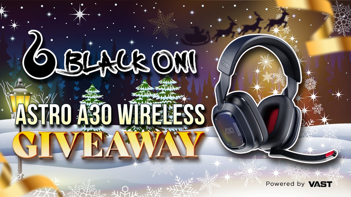VastGG's tweet photo. Astro A30 Wireless Headset Giveaway! 

To enter, perform these tasks via the link below: 

🔥  Retweet + Like 

🌟  Follow @blackoni @VastGG 

Enter Here: https://t.co/aUmObcksKk https://t.co/8pCl4Z3gJi