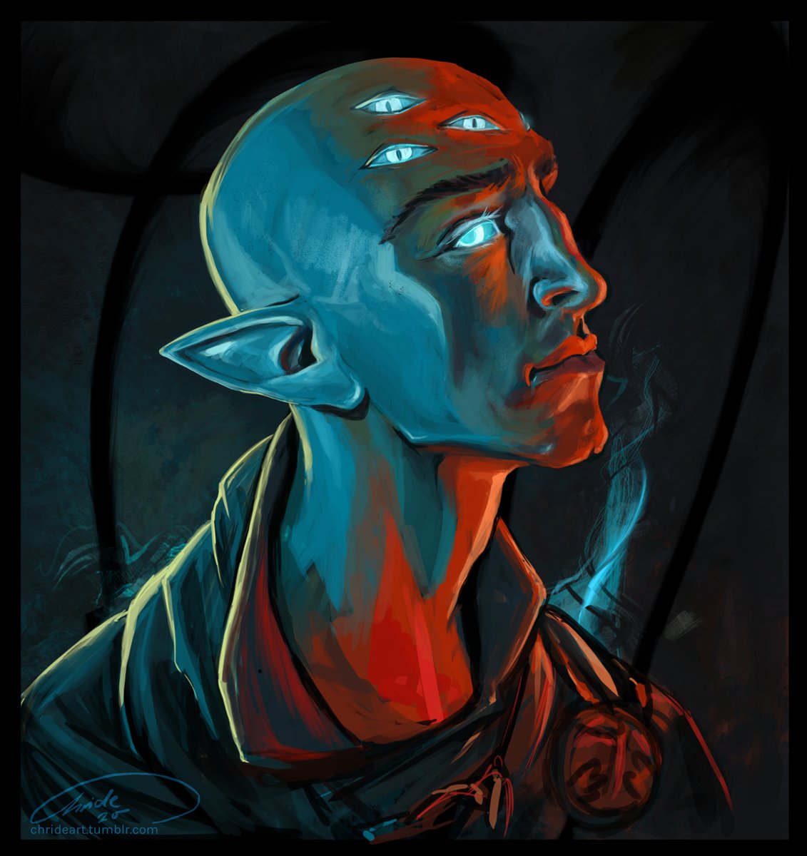 Check out this Solas artwork by a talented fan artist! 🎨 @classheikki #dragonage #dragonagefanart #solas #dreadwolf