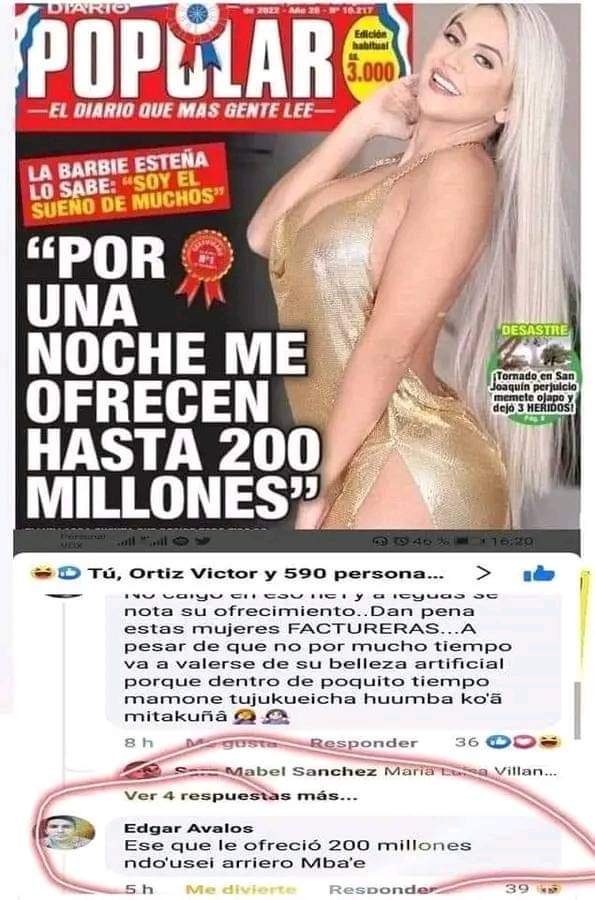 Mba'epio la una noche mi.