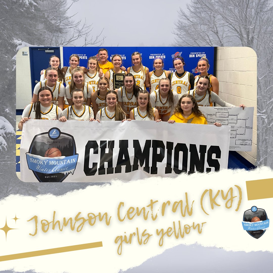 Girls Yellow Division Champions!!

Congrats, Johnson Central (KY)
