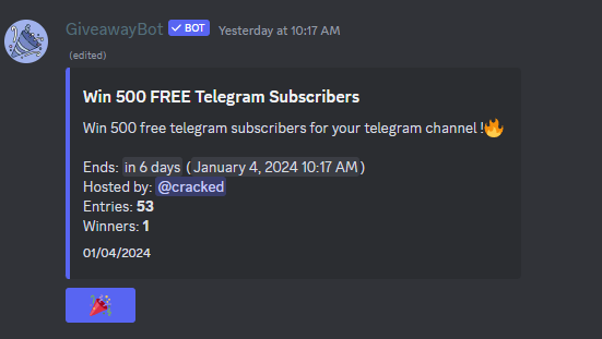 CryptoShillHub's tweet photo. Join our Free Giveaway 🎉

🔗https://t.co/GBP9ni9ubw

#Giveaway #Giveaways #GiveawayAlert #Telegram #subscribers https://t.co/drIhRJQLQm