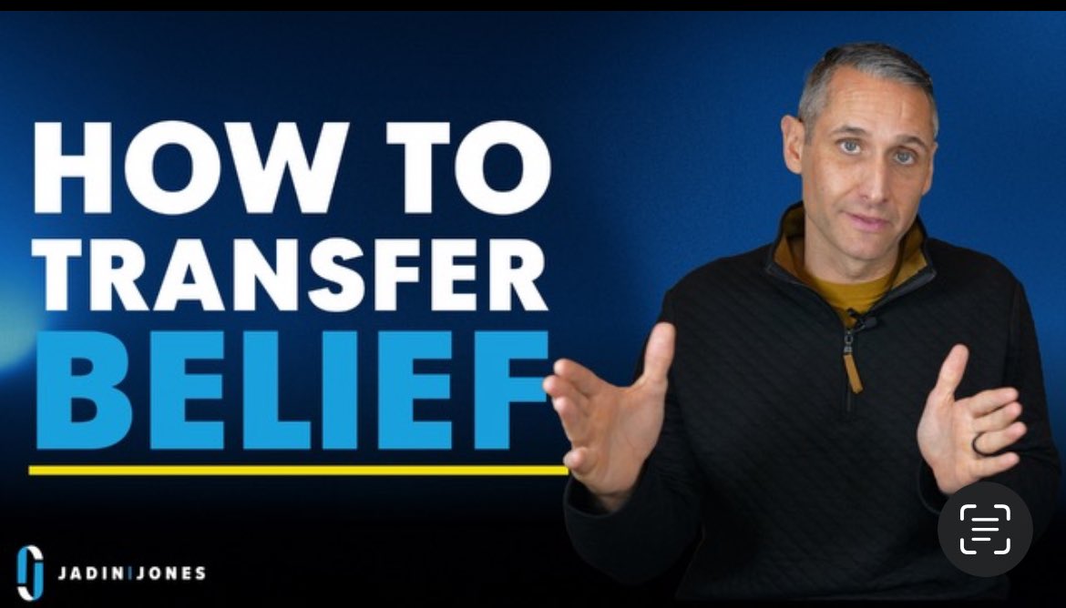 Great leaders have the unique ability to transfer belief. 

<a href="/SteveJonesSPK/">Steve Jones</a> shared some 🔥 🔥 🔥 for any leader here:
youtu.be/5Xd82lQuDds?si…