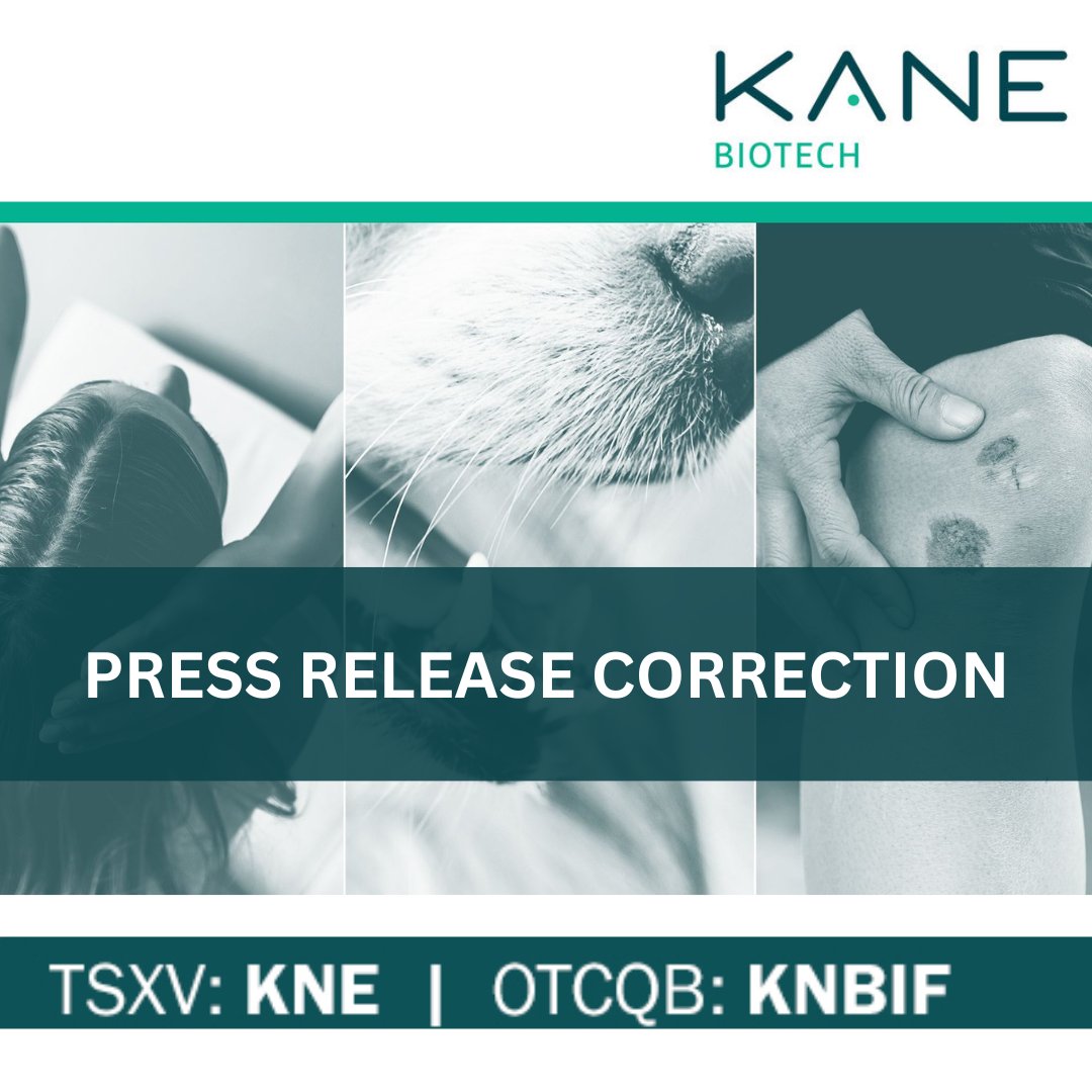Kane Biotech tweet media