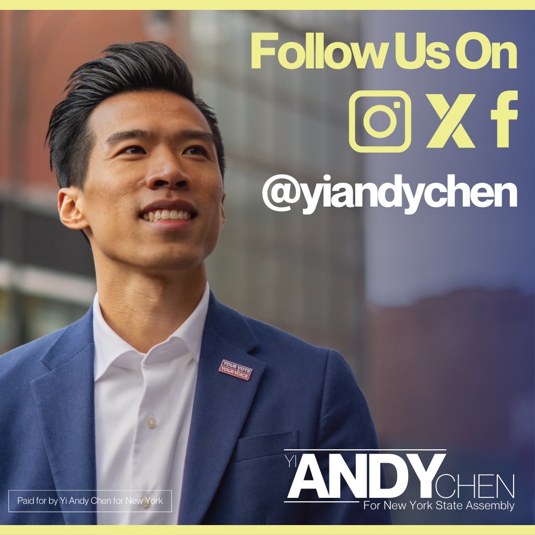 YiAndyChen's tweet photo. Stay updated on our campaign and follow us on our Digital Platforms! @YiAndyChen
#DaringForChange #AndyChen #District40 https://t.co/OOUDQBswq2