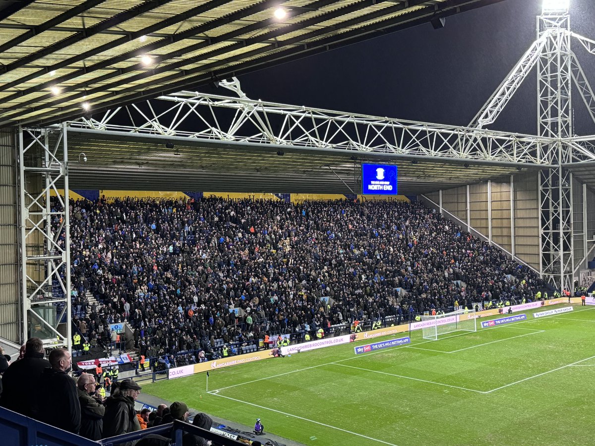 #SWFC fans have seen their side pick up four points from 12 away matches this season, they’ve seen just six goals scored…

Yet over 5,100 have made the trip to Deepdale tonight.
