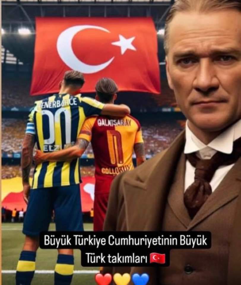 Bütün kaleler daha yıkılmadı  !
Fenerbahce/Galatasaray ve destek açıklayan Beşiktaş'a kalpten teşekkürler.  İstiklal harbinde 7 düvel ile koyun koyuna,  elinde hançer gezenlerin, Türk Milletine ayar vermesi, HERŞEYE rağmen mümkün değildi, mümkün de olmayacak...Ne Mutlu Türküm...