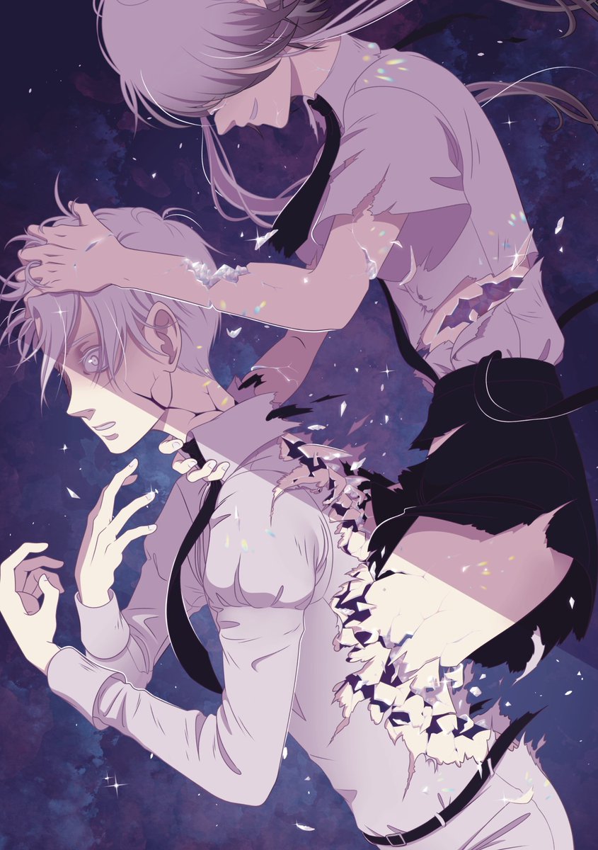 orbynit_art's tweet photo. art for a houseki zine that never got produced because i'm apparently just cursed where zines are concerned https://t.co/tHS0kRozj9
