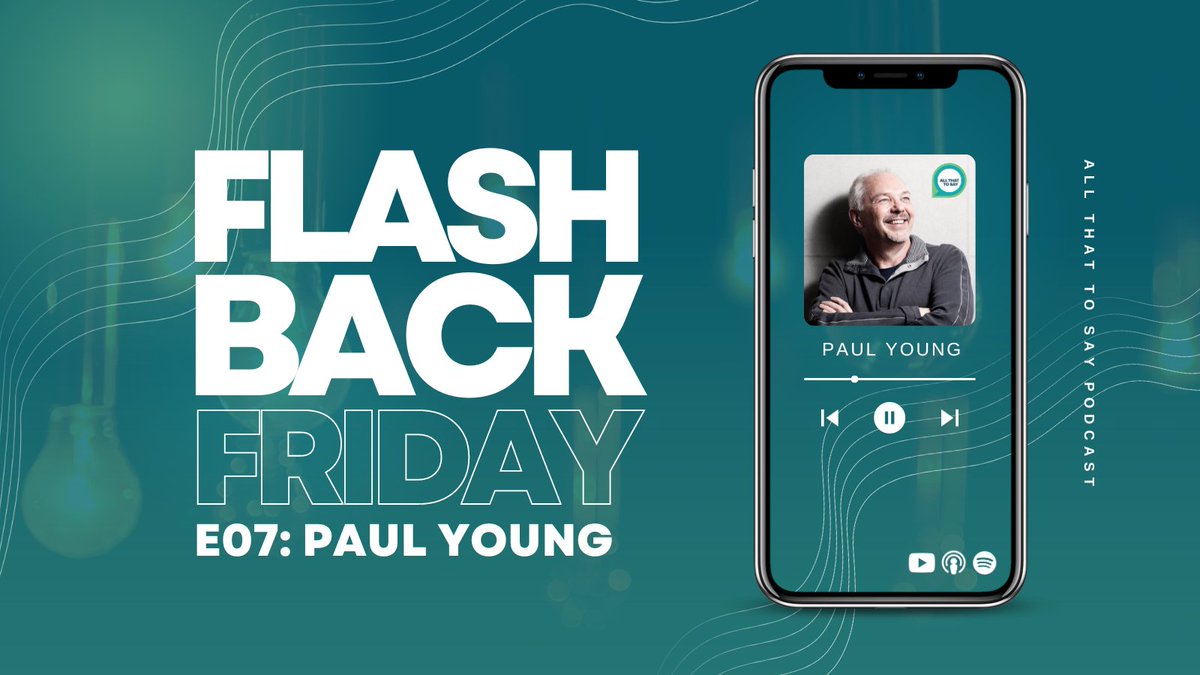AllThatToSay's tweet photo. #FBF Highlight: Check out best-selling author Paul Young on the podcast. He went from 15 photocopies for friends, being rejected by 26 publishers, to being published in 50 languages and 20 million+ copies sold. 📱 https://t.co/t9xAZe2Xiz 🎧 https://t.co/FgIQpGiIRh #TheShack https://t.co/0UQsO66IZn