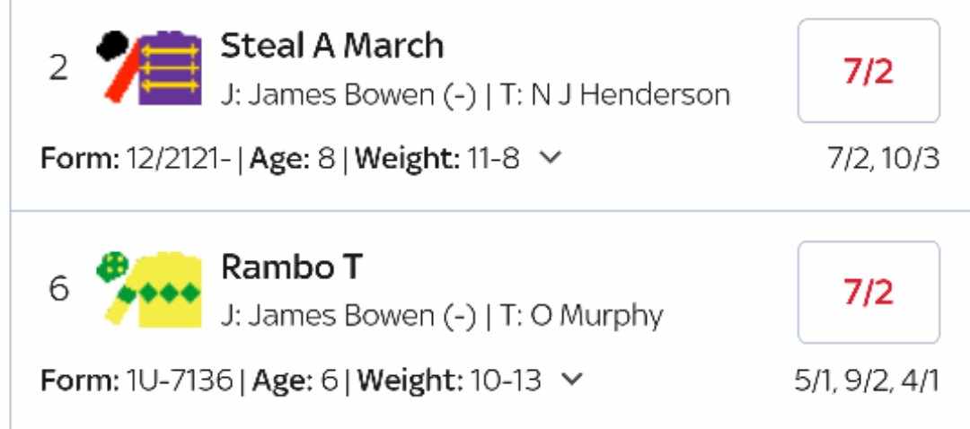 BenFudge96's tweet photo. @james_bowen_ fine piece of jockeyship on display tomorrow... https://t.co/99U3wuaXni