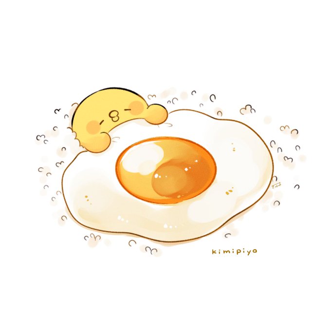 「blush stickers fried egg」 illustration images(Latest)