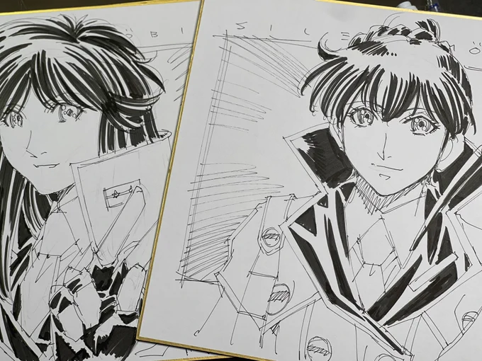 【14】Mobius Klein メビウスクライン 麻宮騎亜 ポスター サイレントメビウスゲート-麻宮騎亜原画展2014-』ポストカード