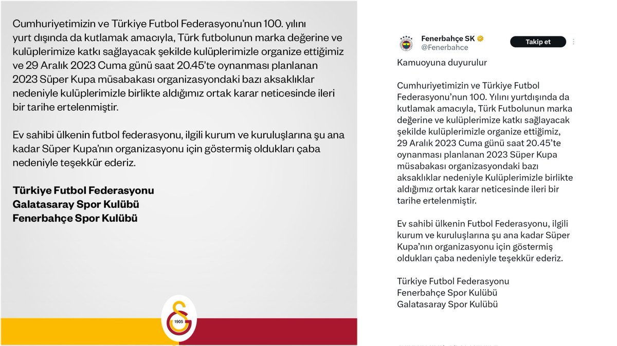 Böyle bir akşamın sonunda bu yazılı ortak açıklama hiç ama hiç olmadı.
♦️Ortak açıklamada Atatürk'ün A'sı geçmemiş. Ee biz sizi niye alkışladık o zaman?
 ♦️"Bazı aksaklıklar oldu" cümlesi yanlış. Aksaklık değil, Atatürk'e ve Yüce Türk milletine saygısızlık yapıldı!
♦️Sizi