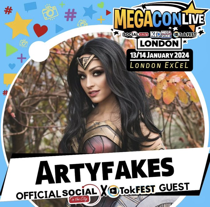 CONVENTION ANNOUNCEMENT!  I&rsquo;m super excited to guest and attend my very first @megaconlive!  I&rsquo;ll be