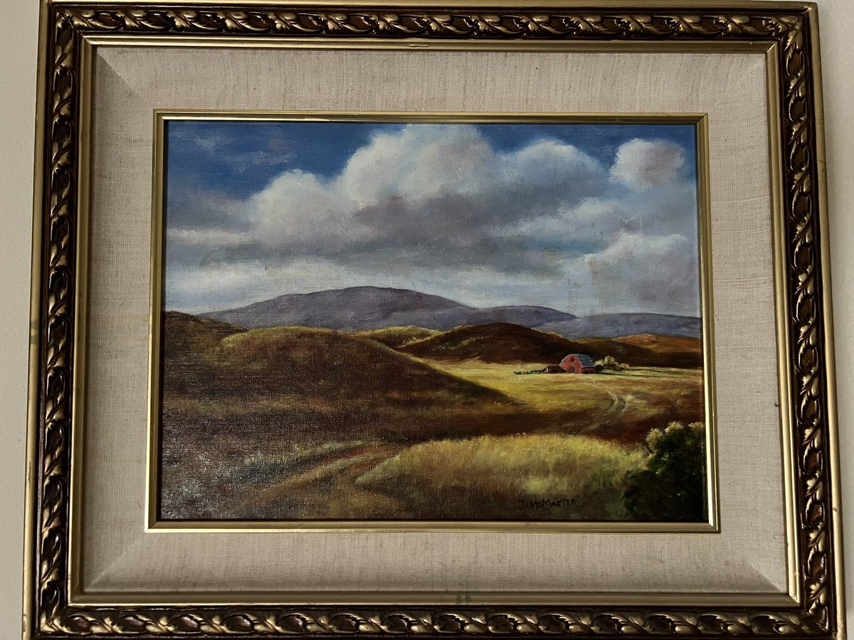 My great grandmother painted this