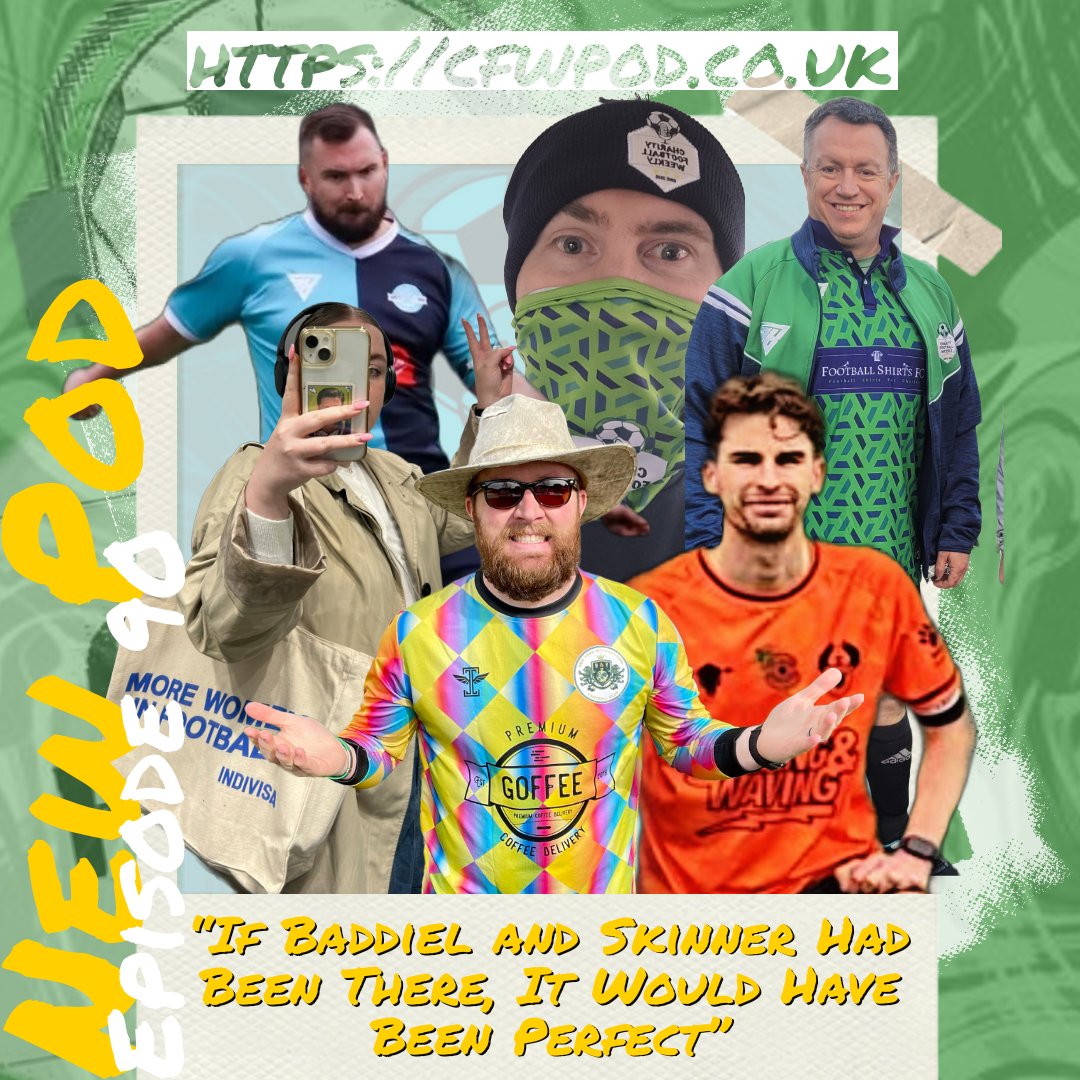 New episode 🚨
“If Baddiel and Skinner Had Been There, It Would Have Been Perfect”
<a href="/Philr_8/">Phil Russell</a> and <a href="/MikeTheRelic/">Mike Sullivan</a> return for their annual Christmas Special featuring guests from around the world (literally) of #CharityFootball