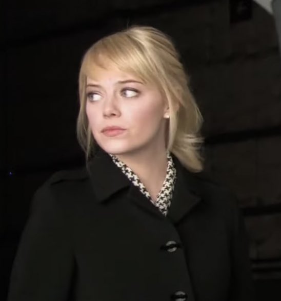 gwendythinker's tweet photo. the beauty of emma stone as gwen stacy https://t.co/3Cy74TuOOF