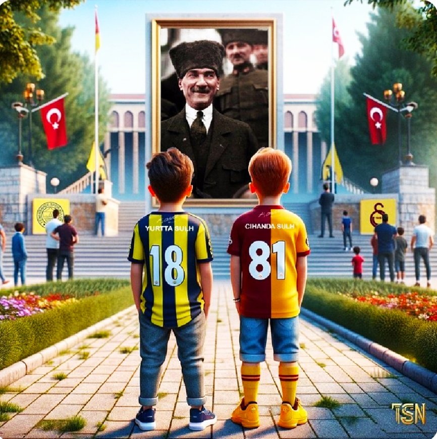 Yurtta sulh, cihanda sulh! Gazi Mustafa Kemal Atatürk ❤️ Ne mutlu Türk'üm diyene🇹🇷🇹🇷 #FBvGS