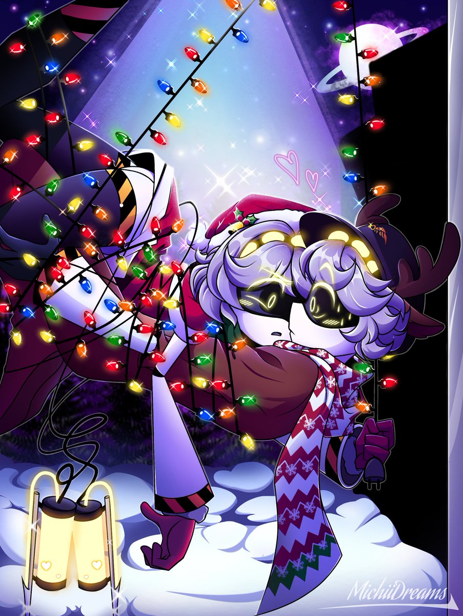 ✨️☃️💛|| TANGLED ||🤍🎄✨️

Kiss me~💕
Kiss me with your eyes closed...💥💘
Whisper that your heart shows...❤️
All I want is you... 🫵🏻🌻
Yeah, you <3~💛🤍

#MurderDrones #SerialDesignationN #SerialDesignationV #eNVy #NxV #eNVyMurderDrones #NxVMurderDrones #MerryChristmas