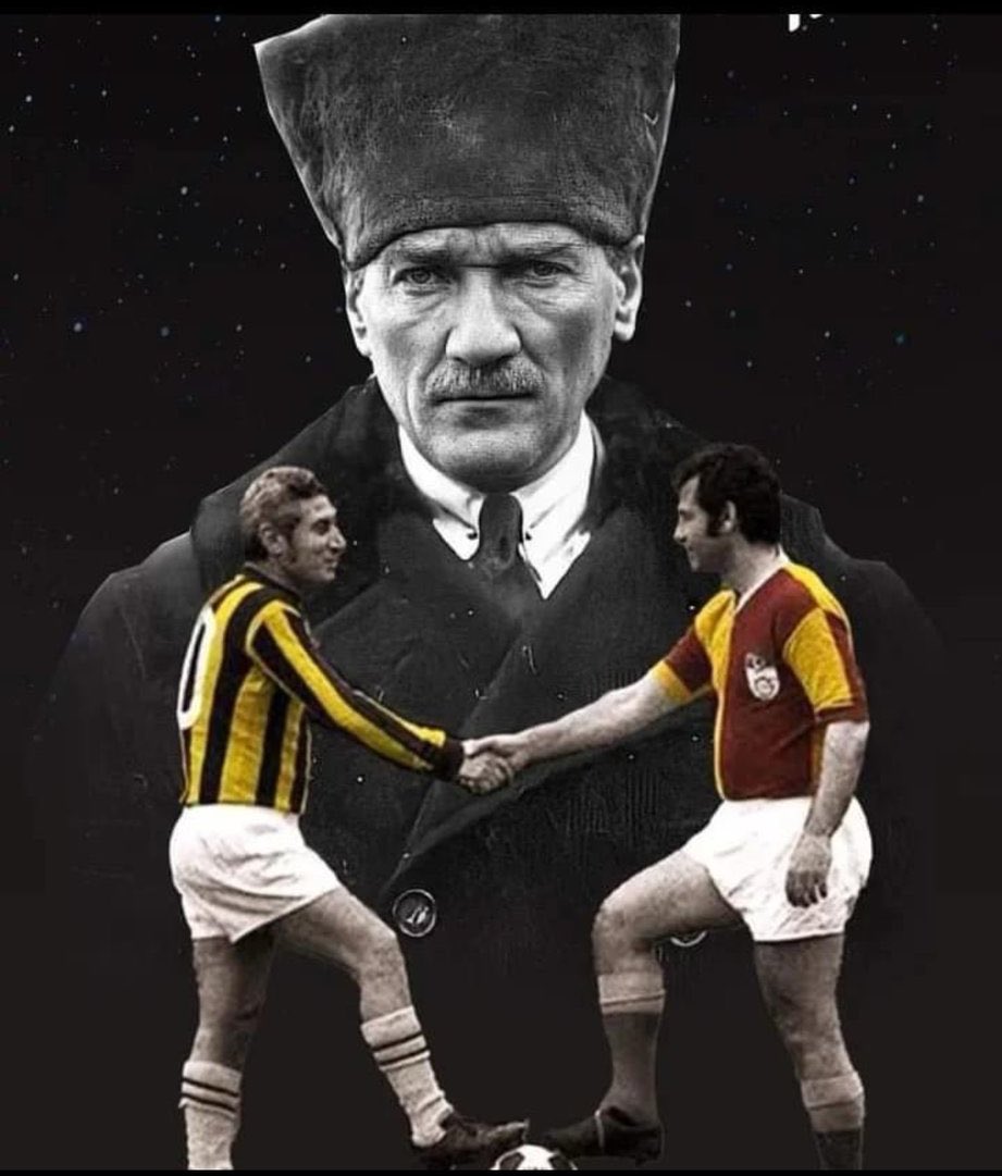 Cumhuriyetimizin 💯 yılında Galatasaray ve Fenerbahçe'nin Atatürk'e ve Türk Milletinin değerlerine sahip çıkarak dik duruşları; 100 kupa kazanmaktan daha değerlidir. Teşekkürler GALATASARAYIM❤️ TEŞEKKÜRLER FENERBAHÇEM❤️
#GSvsFB #Ataturk  #DursunÖzbek #AliKoc #NEMUTLUTÜRKÜMDİYENE
