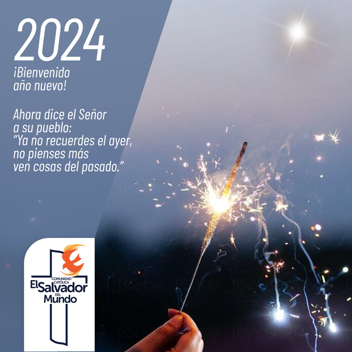 ComunidadCESM's tweet photo. ✨✨¡¡FELIZ AÑO NUEVO 2024!!✨✨
#LaComu y Radio El Salvador del Mundo te desean un bendecido 2024, que la paz y la misericordia de Dios te acompañen en cada uno de tu días.
#Feliz2024 #Bendecido2024 #LaComu #RadioESM https://t.co/OW18mZE2TS