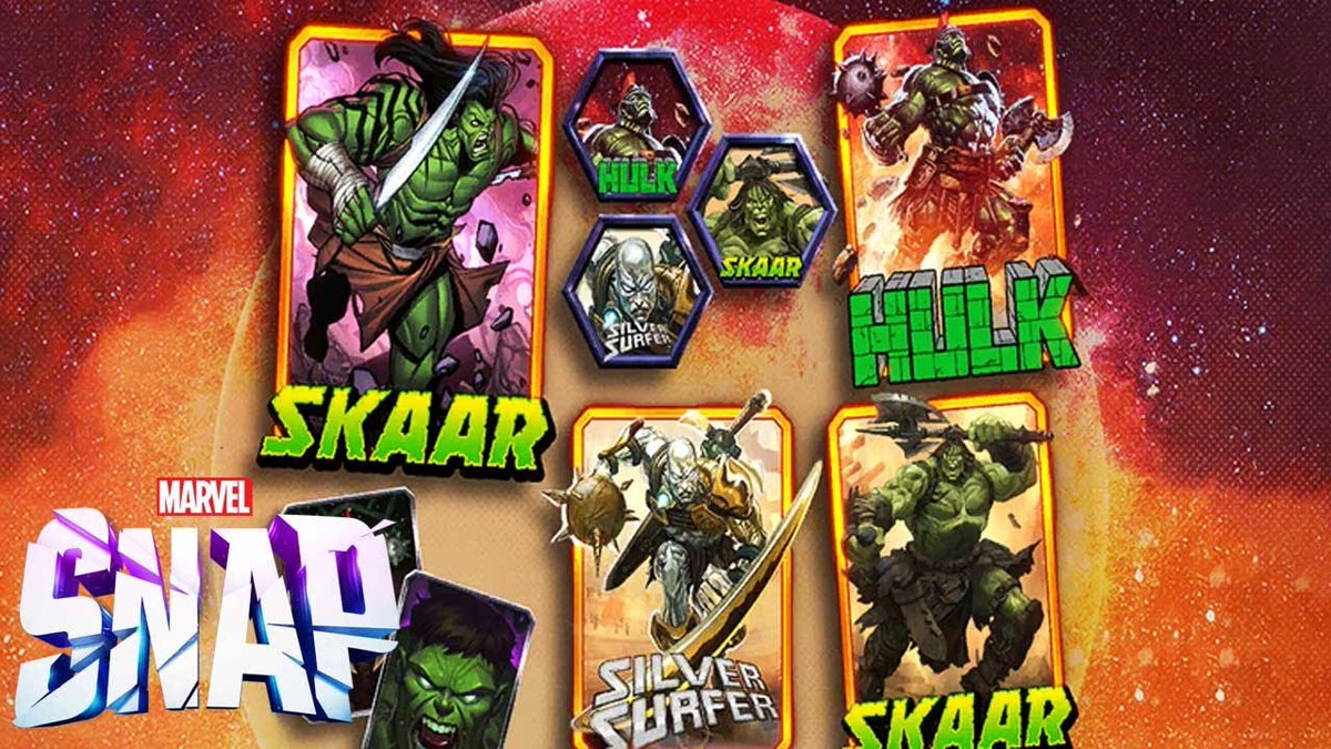 AtlasBCN's tweet image. Sorteo de 2 Pases de Temporada de Enero de Marvel Snap que irá sobre PLANETA HULK, para participar teneis que:
- Seguirme
- RT
- Decirme cual de las cartas nuevas de esa temporada que viene os gusta más, os dejo el enlace a mi video donde las comento: youtu.be/ePRWcSUDOdQ